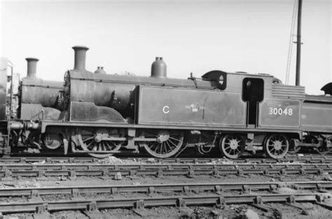British Railway Br Photograph Steam Loco 30048 At Eastleigh Circa