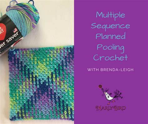 Multiple Sequence Planned Pooling Crochet Marly Bird Pooling