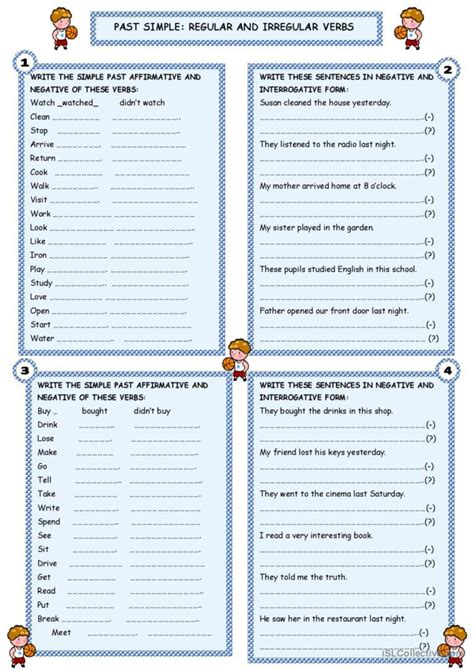 Past Simple Irregular Verbs Exercises Pdf Islcollective BEST GAMES