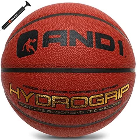 And1 Hydrogrip Premium Composite Leather Basketball And Pump Official