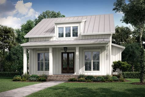 Do you remember visiting a farm and admiring the traditional home with wood siding and a front porch? Farmhouse Style House Plan - 2 Beds 2 Baths 1257 Sq/Ft ...