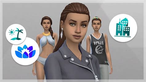 Every Outfit Is A Different Pack The Sims 4 Cas Challenge Youtube