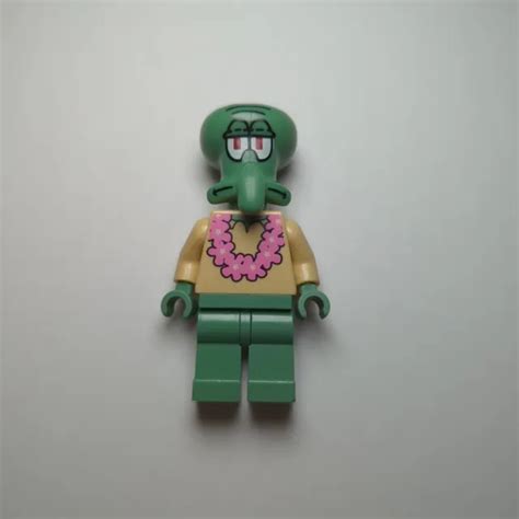Lego Spongebob Squarepants Minifigure Squidward Tentacles Pink Lei 3818