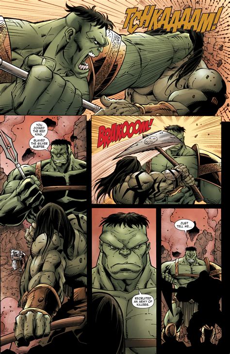 Read Online Skaar Son Of Hulk Comic Issue 9