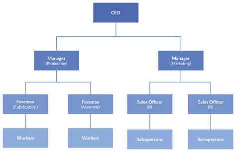 Types Of Organizational Charts Organization Structure Types For