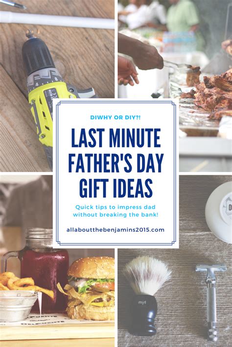 Last minute father's day gifts ideas. All About the Benjamins: Last Minute Father's Day Gift Ideas