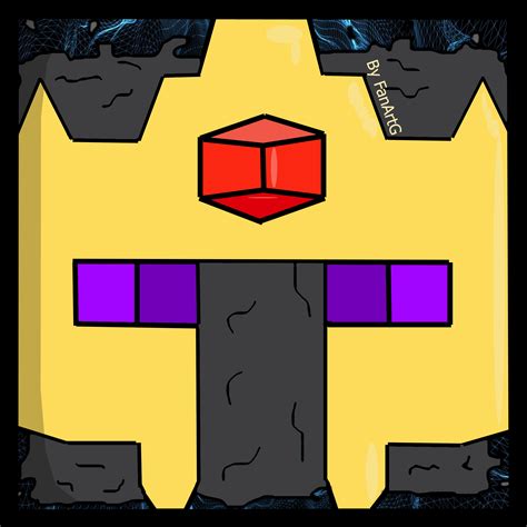 Logo Minecraft Cartoon