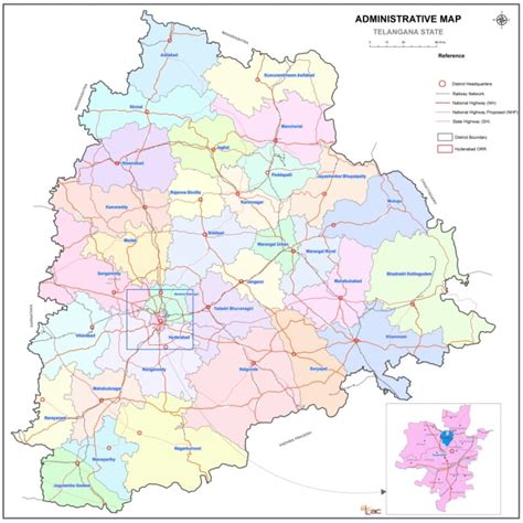 Telangana District List Telangana District Name List Pdf