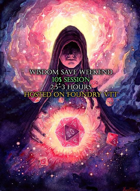Play Dungeons And Dragons 5e Online Wisdom Save Weekend