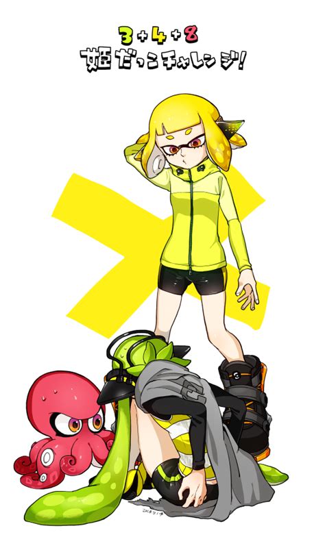 Inkling Inkling Girl Agent And Agent Splatoon And More Drawn