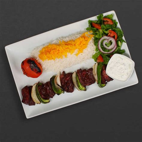 Beef Koobideh Plate Kebab Bar Craft Casual Mediterranean Food Near