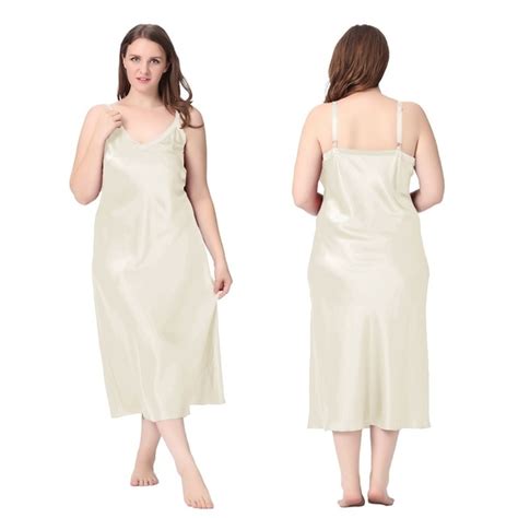 Lilysilk 100 Silk Nightgown Women Plus Size 5xl Big Solid 22 Momme V