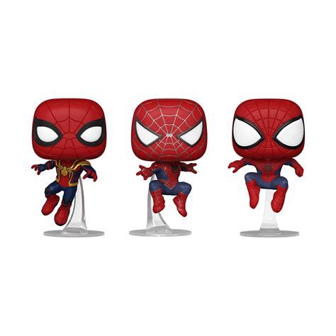 Buy Pop Spider Man No Way Home 3 Pack At Funko