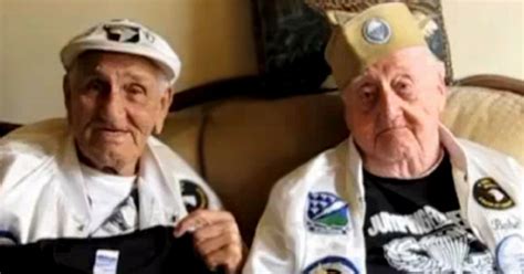 Band Of Brothers Wild Bill Guarnere And Babe Heffron Sing A Wwii Foxhole Song Watch War