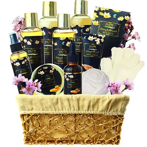 Honey Almond Relaxing Spa T Basket For Women Pure Parker