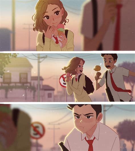 Crush Series On Behance Pretty Art Cute Art Bd Pop Art Humour Geek Romance Art Cute Anime