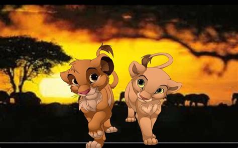Simba And Nala Wallpaper Download To Your Mobile From Phoneky