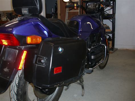 Bmw K75 With Hard Bags Corbin Saddle With Backrest And Crash Bars