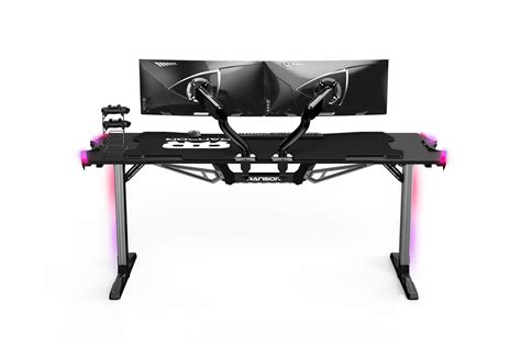 Ransor Gaming Space Rgb Desk Pro 185cm Extra Long Gaming Desk Rnsr