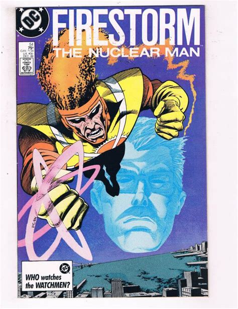Firestorm The Nuclear Man 54 Vf Dc Comics Flash Tv Comic Book 1986 De21 Comic Books Modern