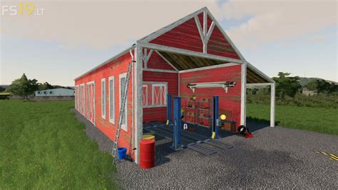 Garage With Workshop V 10 Fs19 Mods Farming Simulator 19 Mods