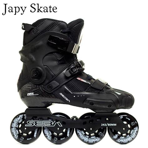 japy skate original seba hl carbon fiber seba high light adult inline skates roller skating