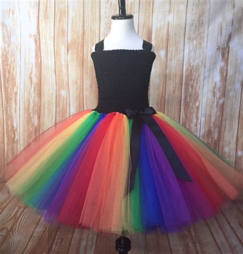 ﻿rainbow Tutu Rainbow Tutu Dress Girls Rainbow Dress Little Ladybug