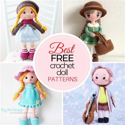 Free Crochet Doll Patterns 15 Of The Best Doll Amigurumi Free Pattern Crochet Dolls Free