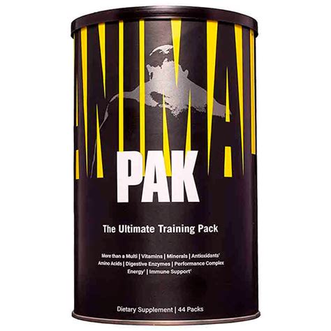 Universal Animal Pak 44 Packs Suplementos Capital Tienda De
