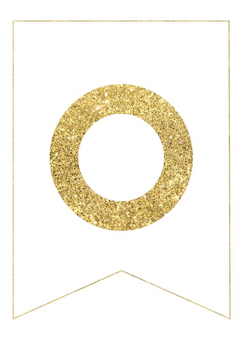 Print out some unique template of happy birthday letters. Gold Free Printable Banner Letters | Printable banner ...
