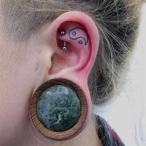 Inner Ear Tattoo Best Tattoo Ideas Gallery