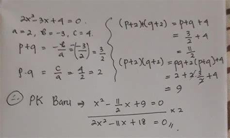Persamaan Kuadrat 3 X Pangkat 2