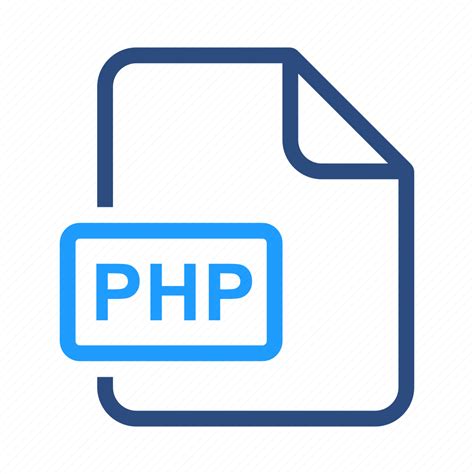 Basic File Php Icon Download On Iconfinder On Iconfinder