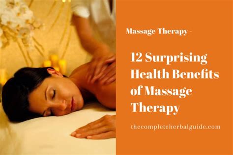 12 Surprising Health Benefits Of Massage Therapy Huffpost Contributor