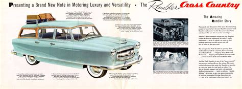 The 1954 Nash Rambler Cross Country Station Wagon The Front Seat Backs