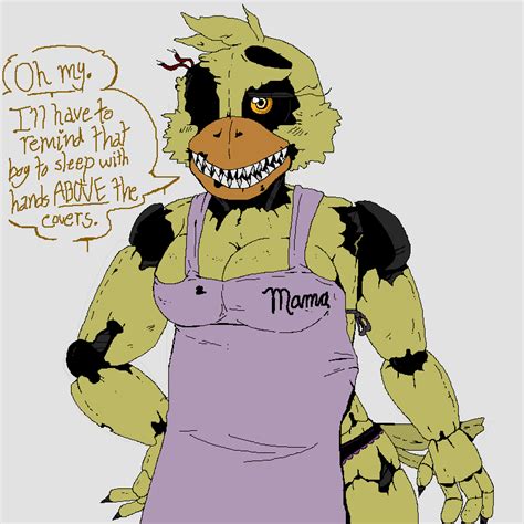 Rule 34 Apron Breasts Cleavage Female Five Nights At Freddys Five