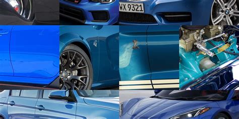 Blue Metallic Car Paint Colors Chart Canvas Syrop