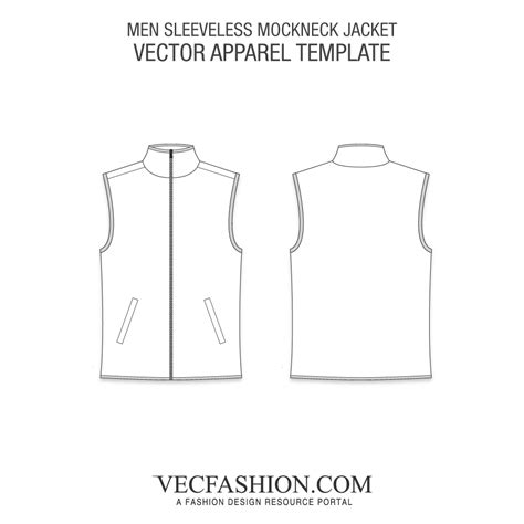 Template Printable Vest Pattern