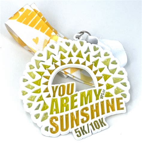 You Are My Sunshine 5k10k Virtual Pace Series