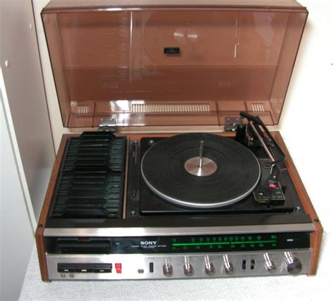 Sony Hp 219a Stereo Music System Recordtape Player Turntable Radio