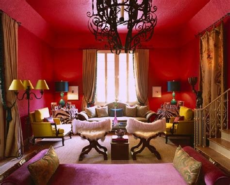 Red Living Room Ideas Original And Eye Catching Interior