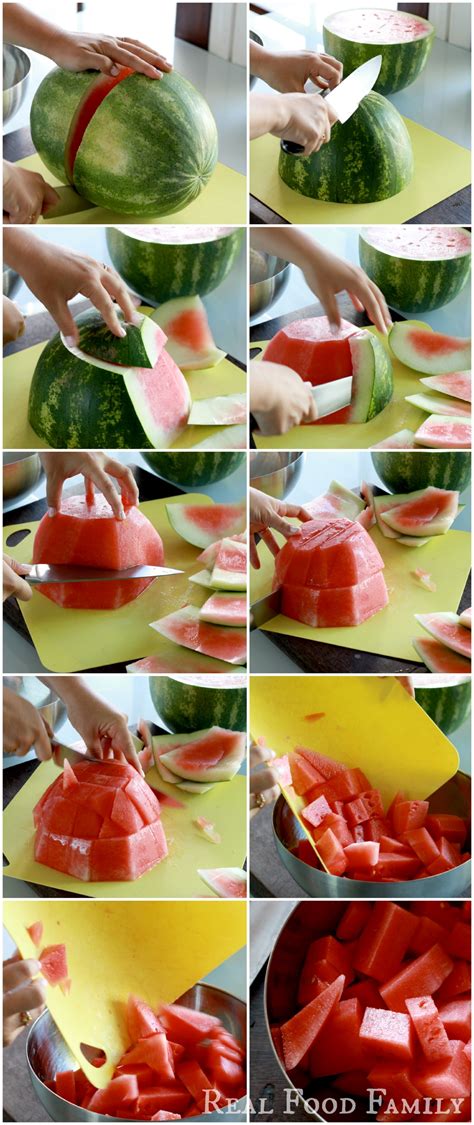 The Easiest Way To Cut A Watermelon