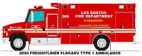 Los Santos Fire Dept Medic 260 By Misterpsychopath3001 On Deviantart