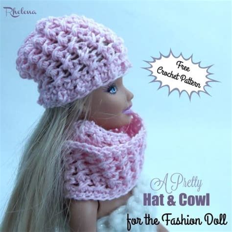 Either refer to, are set there, named after a location or feature of the city, named after a famous resident, or inspired by an event that occurred locally. A Pretty Hat & Cowl for the Fashion Doll | Crochet barbie clothes, Diy barbie clothes, Crochet ...