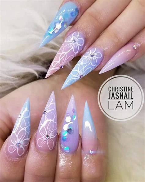 christine lam on instagram “ice cream color is cute christine nails christine nails