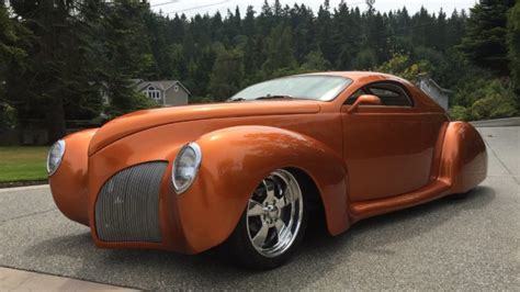 1939 Lincoln Zephyr Coupe Chopped Top Street Rod