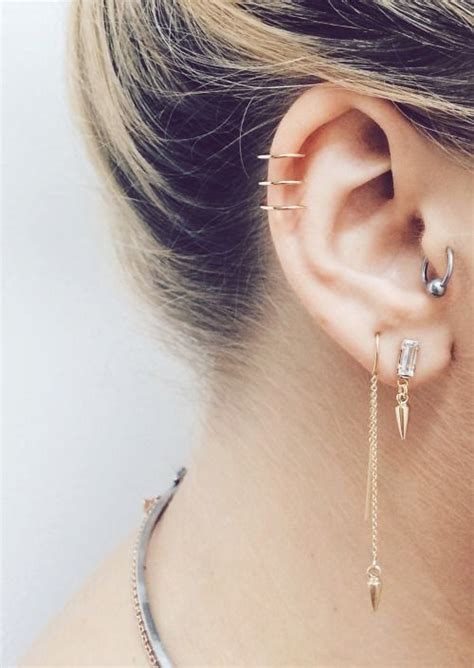 15 Awesome Ear Piercings Idea For Women Pop Tattoo