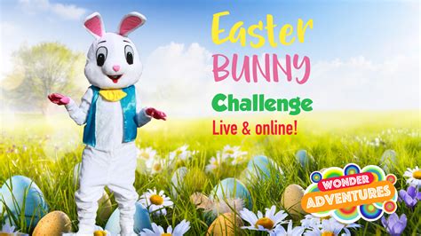 Easter Bunny Challenge Live Online Kids Easter Fun At Home Wonder