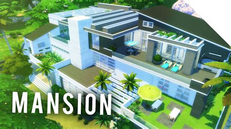 The Sims 4 Speedbuild — MEGA MODERN MANSION! 01 - YouTube Then continue the pillars on top of the ones you've already made, so follow the wall all the way up each floor, and bam, you've got yourself a fancy box!