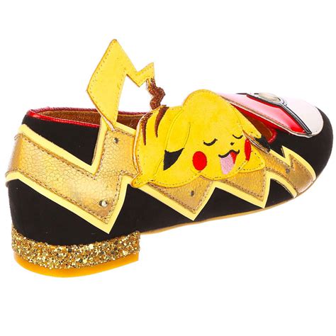 Irregular Choice Pikachu Dreams Pokemon Flat Shoes